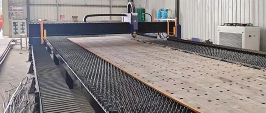 龍轉乾坤,高能激光20000w超大幅面激光切割機再落戶江.